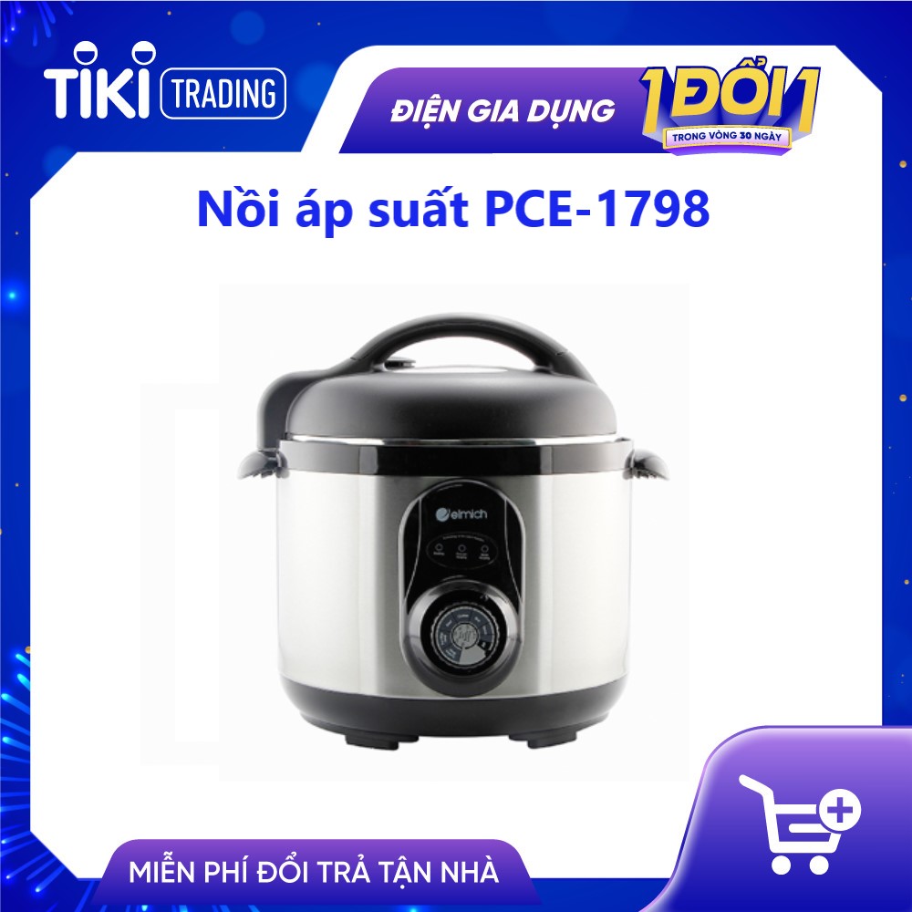 Nồi áp suất Elmich PCE-1798 - Hàng Chính Hãng