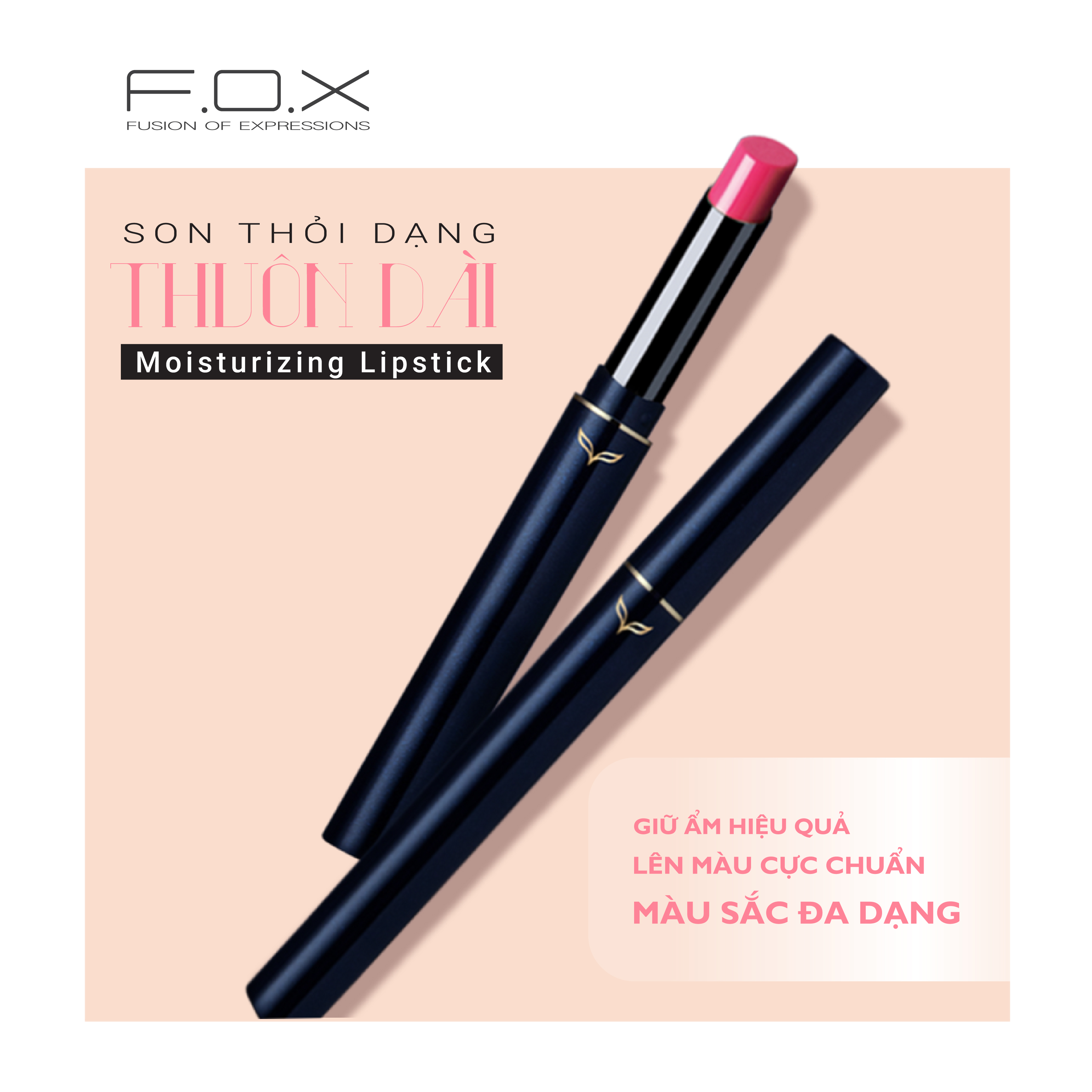 Son Thỏi Dạng Thuôn Dài F.O.X - HS07