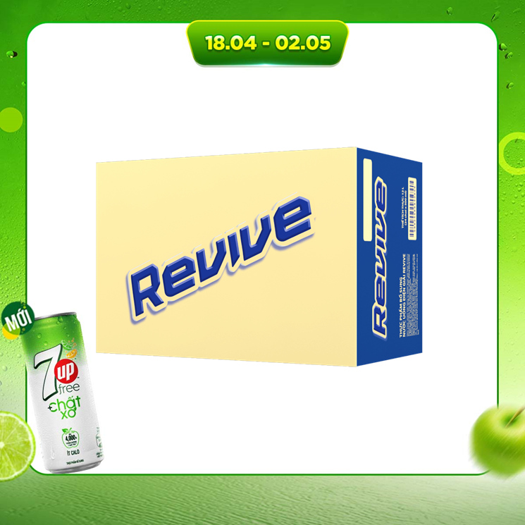 Thùng 24 Chai Nước Giải Khát Revive 500ml