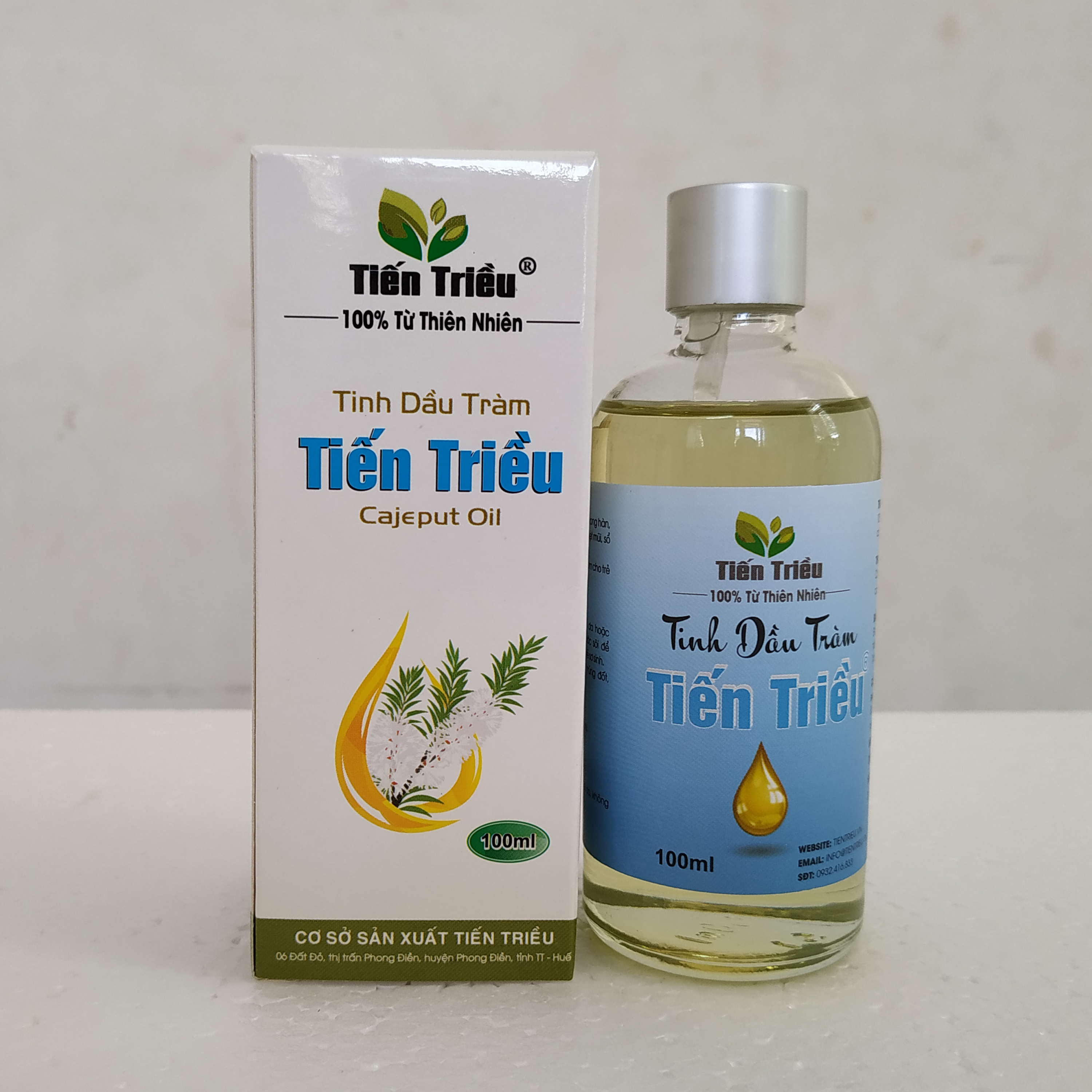 Tinh dầu tràm nguyên chất Tiến Triều 100ml