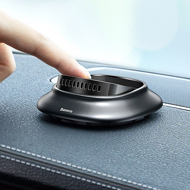 Bộ khuếch tán kèm nước hoa khô dùng cho xe hơi Baseus Little Volcano Vehicle-mounted Fragrance Holder - Hàng chính hãng