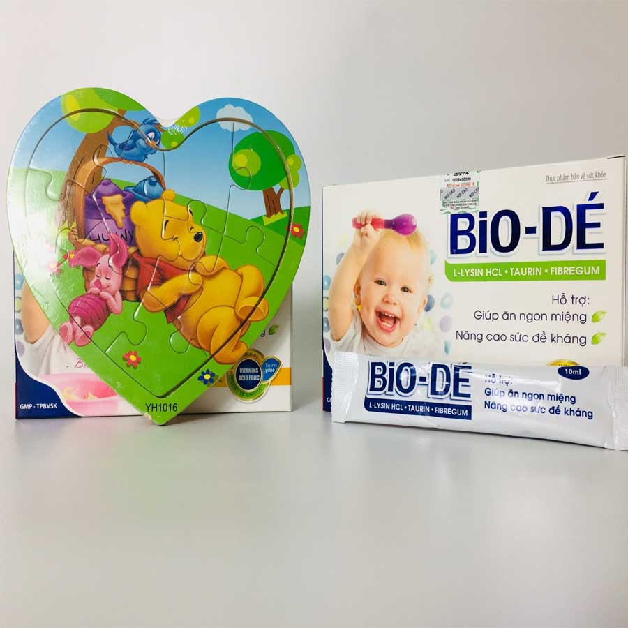 Combo 2 Hộp Siro BIODÉ Dành Cho Trẻ Biếng Ăn Giúp Kích Thích Ăn Ngon, Bổ Máu Và Tăng Cường Sức Đề Kháng, Tiêu Hóa Tốt 20 Túi/Hộp