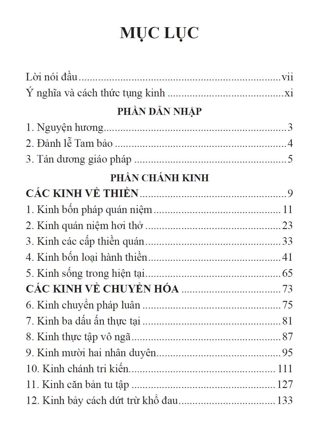 Kinh Phật về Thiền và Chuyển Hóa