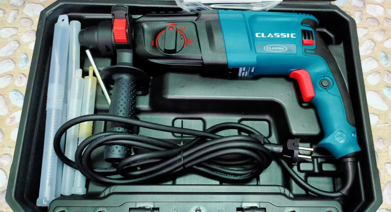 MÁY KHOAN ĐỤC 3 CHỨC NĂNG 800W CLASSIC CLA-5826 - HÀNG CHÍNH HÃNG