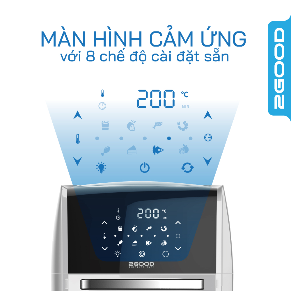 Nồi chiên không dầu 2GOOD K008, 3 lít