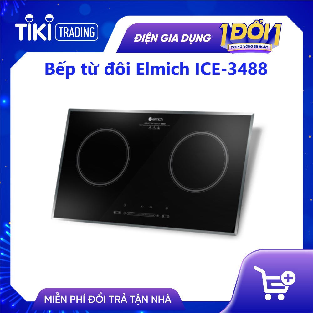 BẾP TỪ ĐÔI ELMICH ICE-3488 - Hàng Chính Hãng