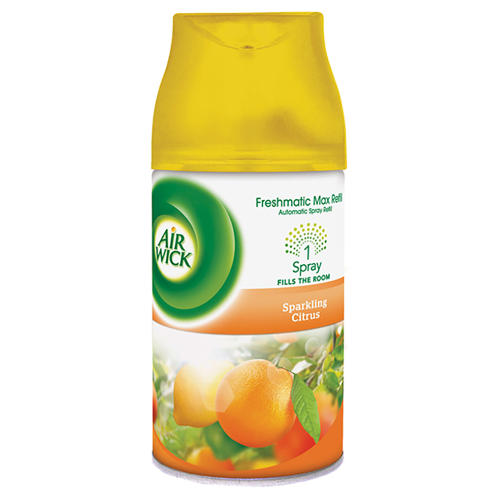 Bình xịt tinh dầu thiên nhiên Air Wick Sparkling Citrus 250ml QT006534 - hương cam tươi