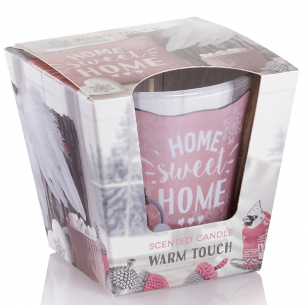 Ly nến thơm tinh dầu Bartek Home Sweet Home 115g QT06457 - hương thông, len