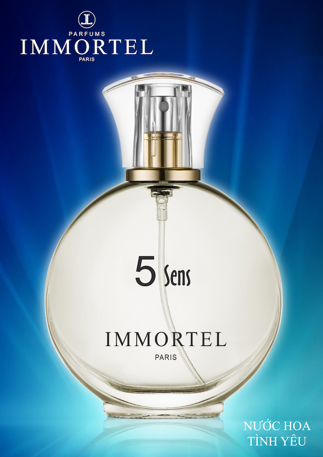 Nước hoa nữ IMMORTEL PARIS 5Sens dung tích 60ml Eau De Parfum - Với Mùi hương kỳ diệu và trong mát , nổi bật