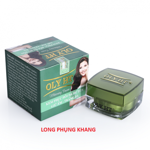 KEM PHỤC HỒI DA HƯ TỔN - GIỮ ẨM- TRẮNG DA OLY HT 25g ( MS : OH - 008)