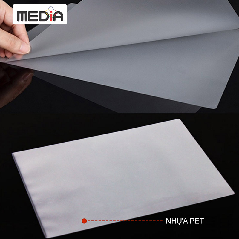 Màng Ép Plastic 5R MEDIA inkjet, Màng Ép Nhựa Plastic, Kích Thước 13.5 x 18.6cm (5R), Độ Dày 40-60-80 Micro, 100 Tờ, Lưu Trữ Bảo Vệ Tài Liệu, Ảnh Màu Khỏi Bụi Bẩn, Ẩm Móc Và Nước - Hàng Chính Hãng