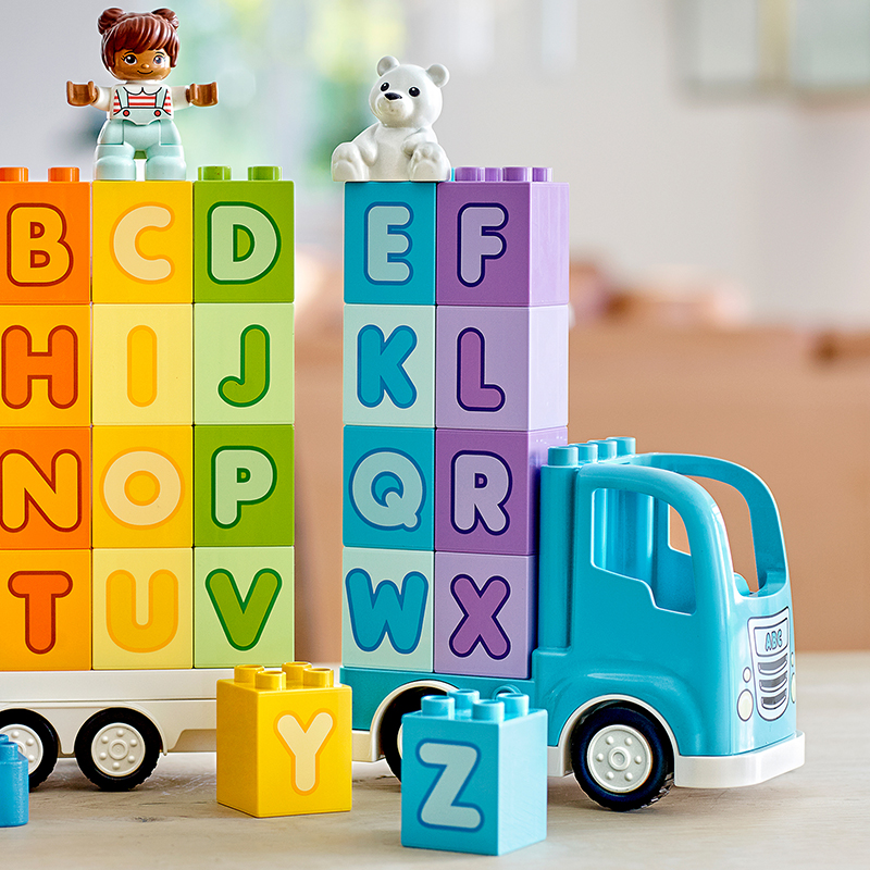 Mô Hình Lắp Ráp Lego Duplo Đoàn Tàu Học Chữ 10915