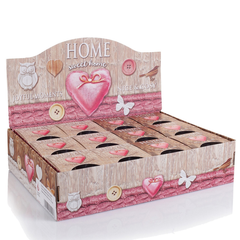 Ly nến thơm tinh dầu Bartek Home Sweet Home 115g QT00667- hương cam rừng (giao mẫu ngẫu nhiên)