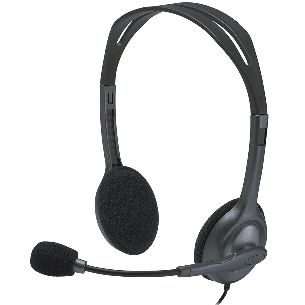 Tai nghe chụp tai Logitech H111 - Hàng chính hãng