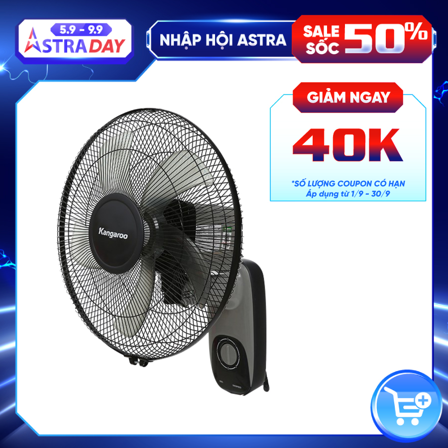 Quạt treo tường Kangaroo KG723 (55W) - Hàng chính hãng