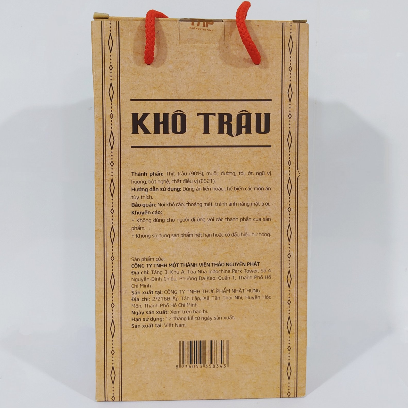 Khô trâu mềm Thảo Nguyên Phát 450g