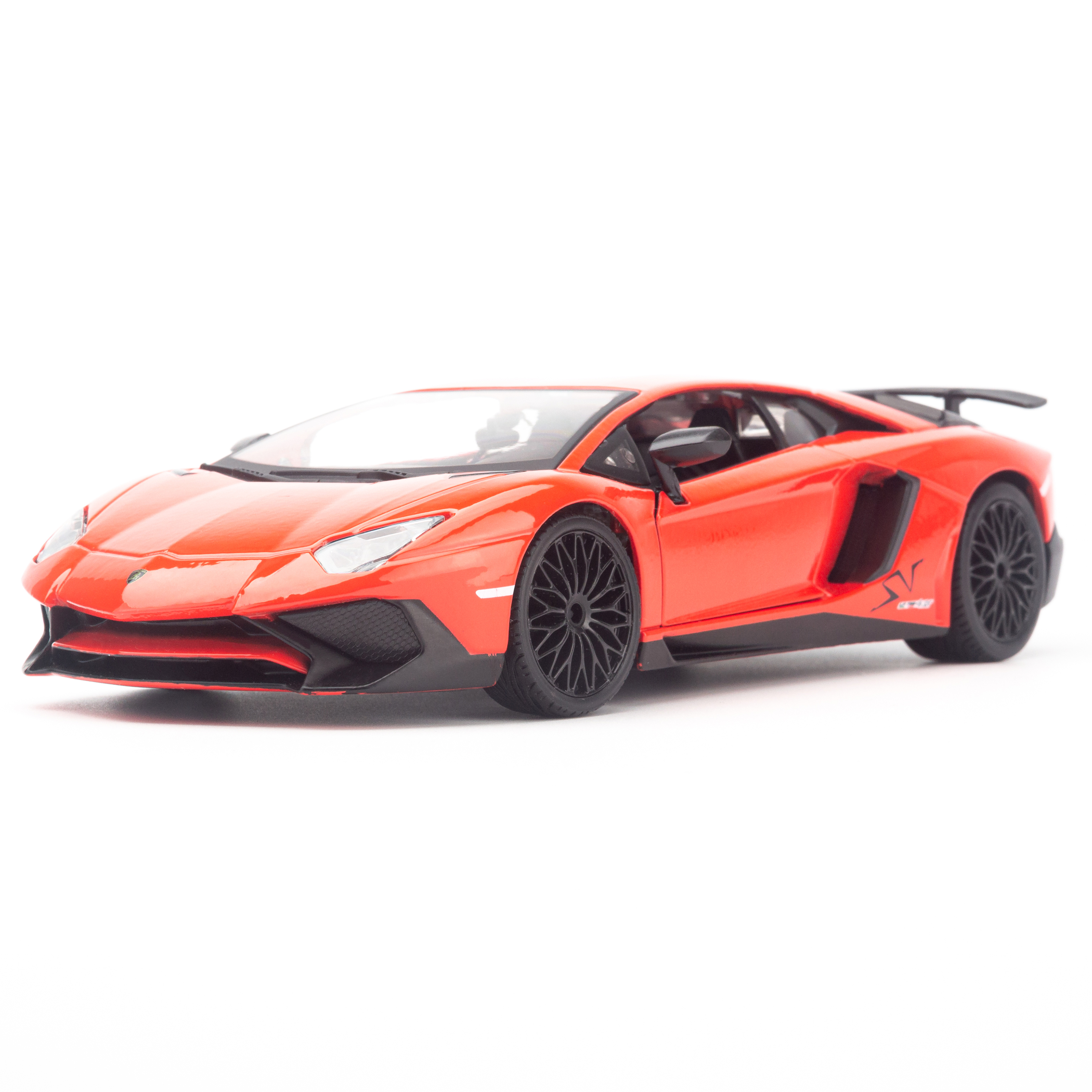 Mô hình xe LAMBORGHINI AVENTADOR LP750-4 SV RED 1:24 BBURAGO - MH18-21079