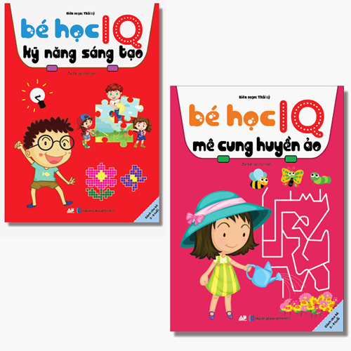 COMBO Bé Học IQ - Phát Triển Trí Tuệ Cho Bé : Rèn Luyện Tư Duy, Tìm Hiểu Kiến Thức, Chữ Số Thần Kỳ, Chữ Cái Diệu Kỳ, Kỹ Năng Sáng Tạo, Câu Hỏi Lý Thú, Nhanh Tay Nhanh Mắt, Mê Cung Huyền Ảo