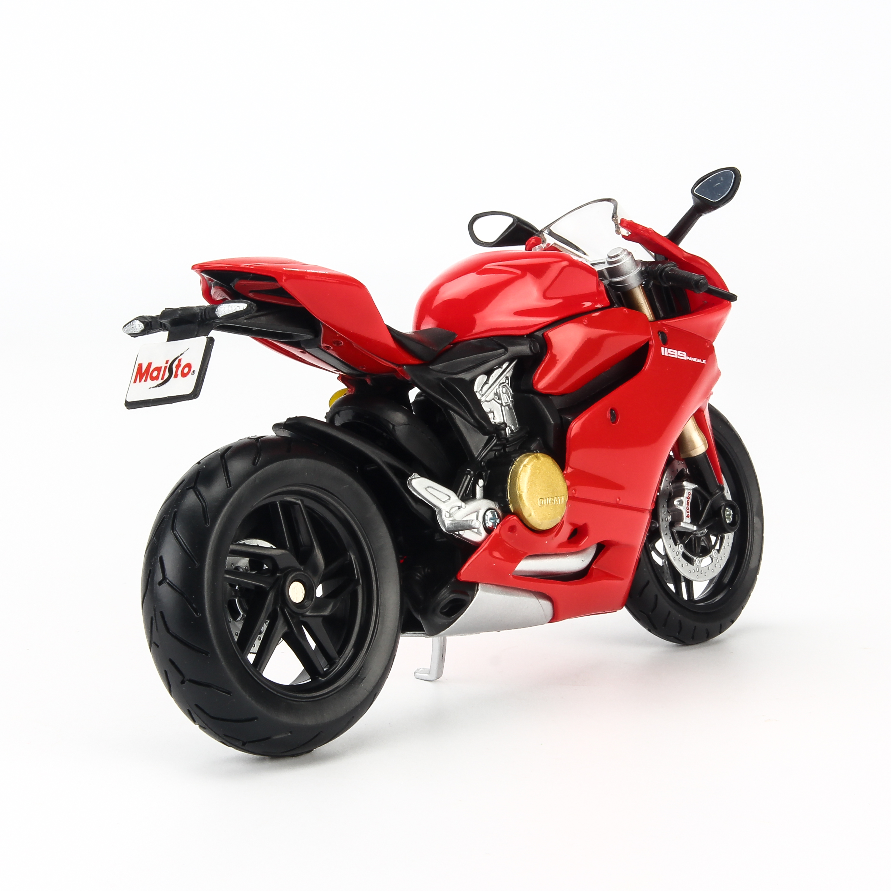 Mô Hình Xe Ducati 1199 Panigale Red 1:12 Maisto MH-31101(20-11108)