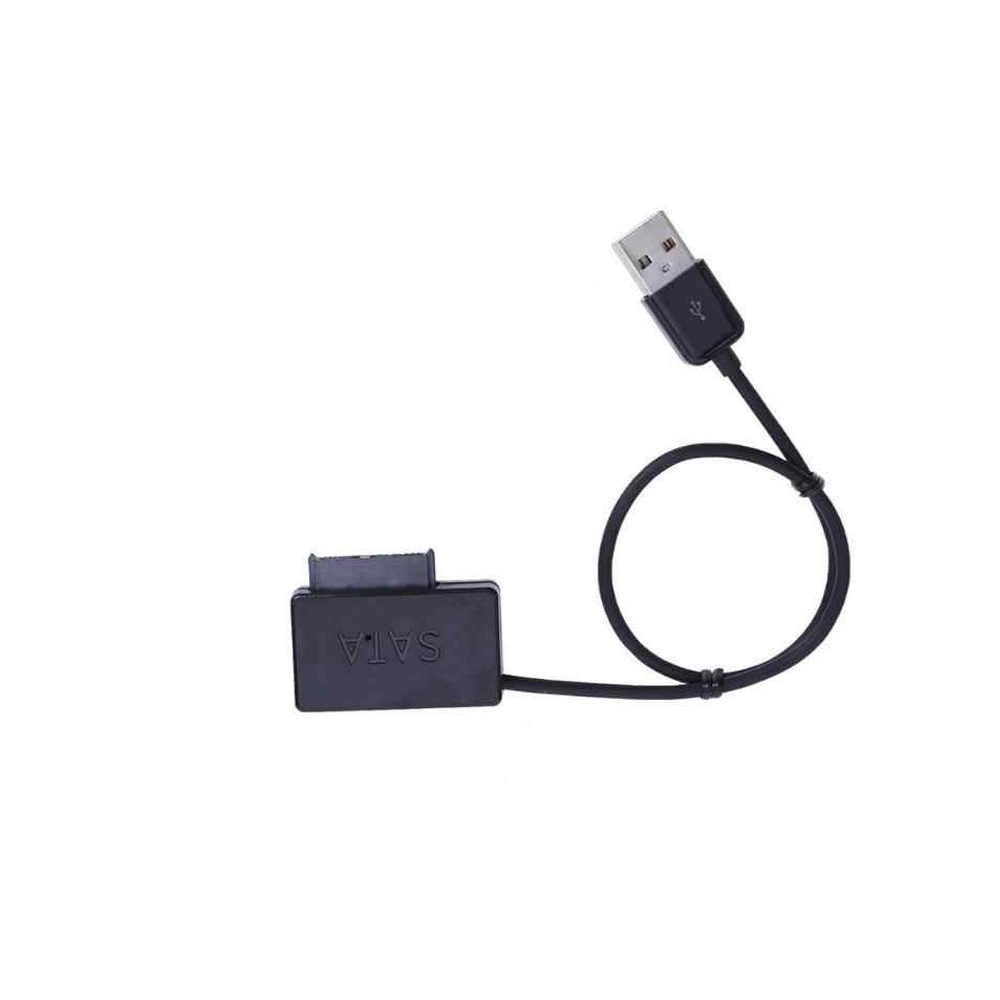 Cáp Chuyển Đổi uSATA To USB 2.0 Gắn Ngoài ( Cổng DVD )