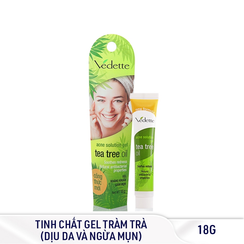 Gel Giảm Mụn Tràm Trà Vedette 18g