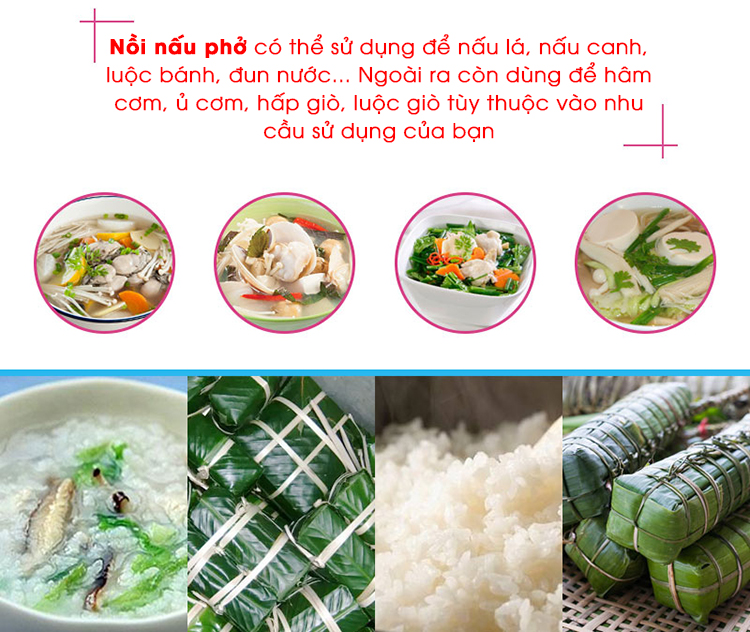 Nồi Nhúng Trần Bánh Phở Điện Liền NEWSUN 20L - Hàng Chính Hãng