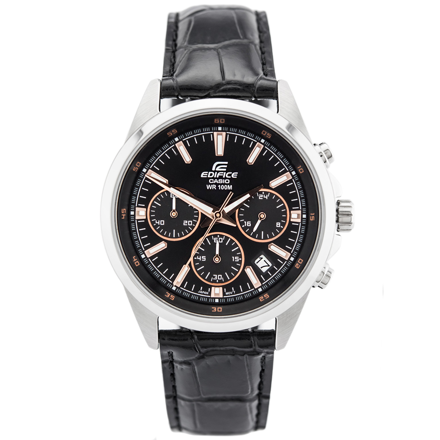 Đồng hồ nam dây da Casio Edifice chính hãng EFR-527L-1AVUDF