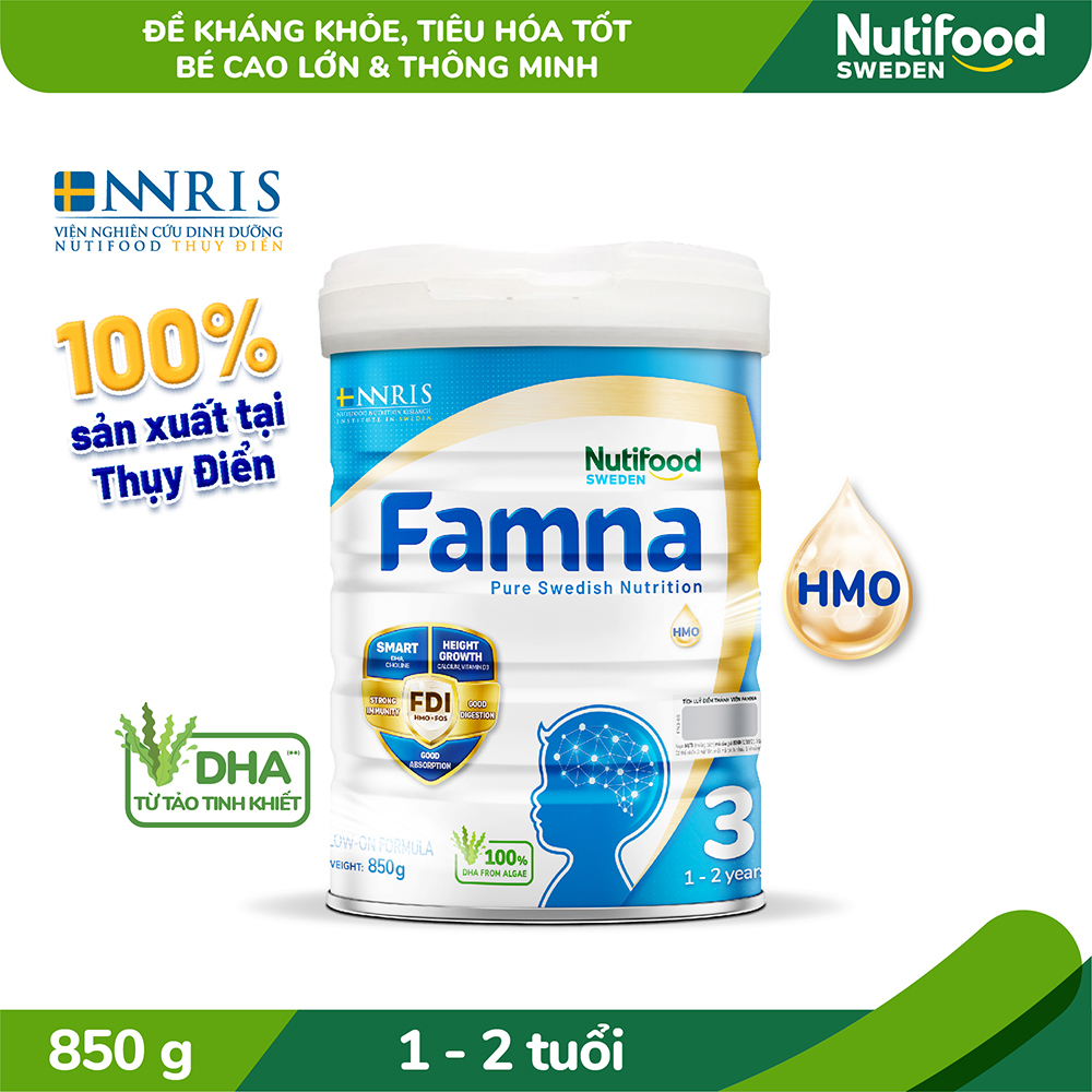 Sữa Bột FAMNA 3 Lon 850g