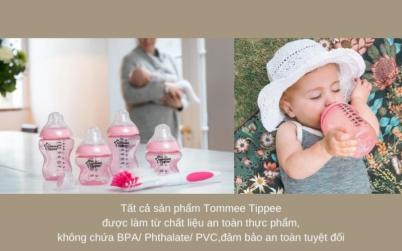 Bộ bình sữa Tommee Tippee Newborn