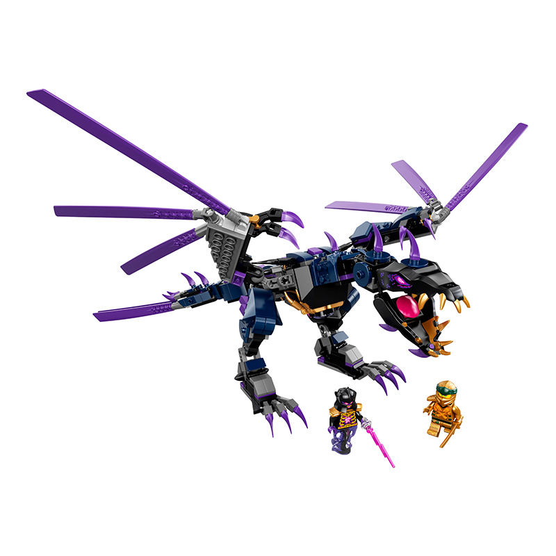 Đồ chơi LEGO Ninjago Rồng Đen Của Chúa Tể Overlord 71742