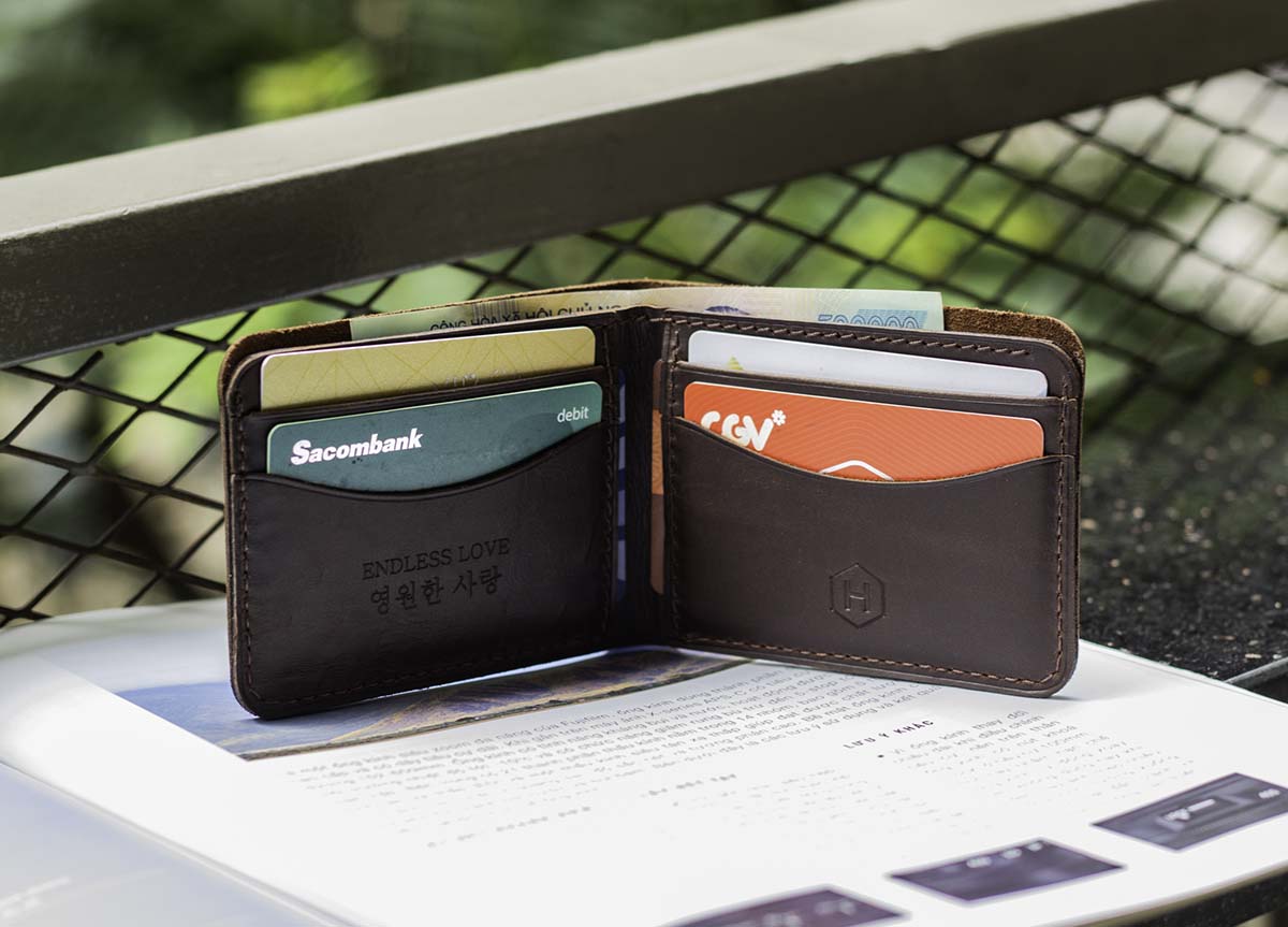 Ví Da Havias Vinclass Handcrafted Mini Wallet