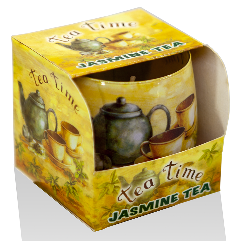 Ly nến thơm tinh dầu Bartek Tea Time 100g QT024484 - trà hoa nhài (giao mẫu ngẫu nhiên)