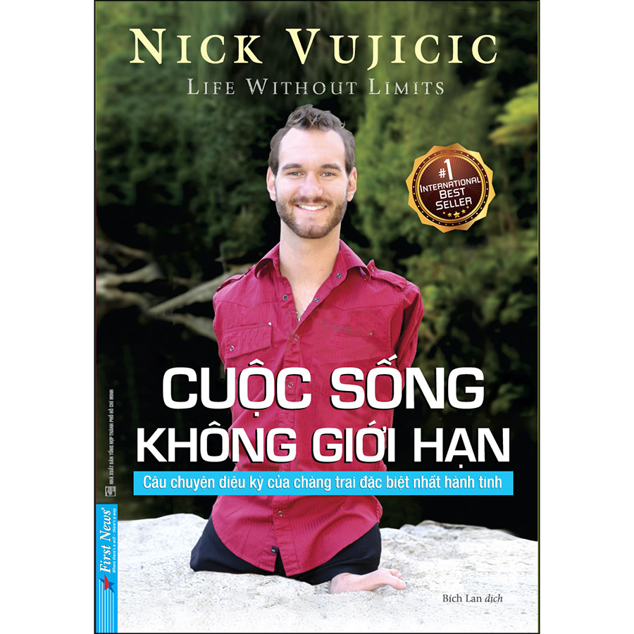 [Nhập 1212A10K giảm 10K đơn 199K] Nick Vujicic - Cuộc Sống Không Giới Hạn (Bìa Mềm) (Tái Bản 2022)