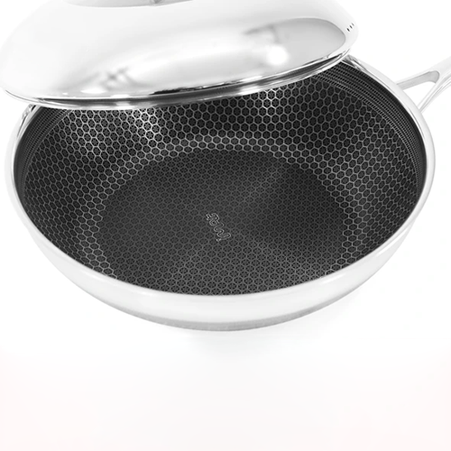 Chảo xào iNox Blackcube iMat 28 cm