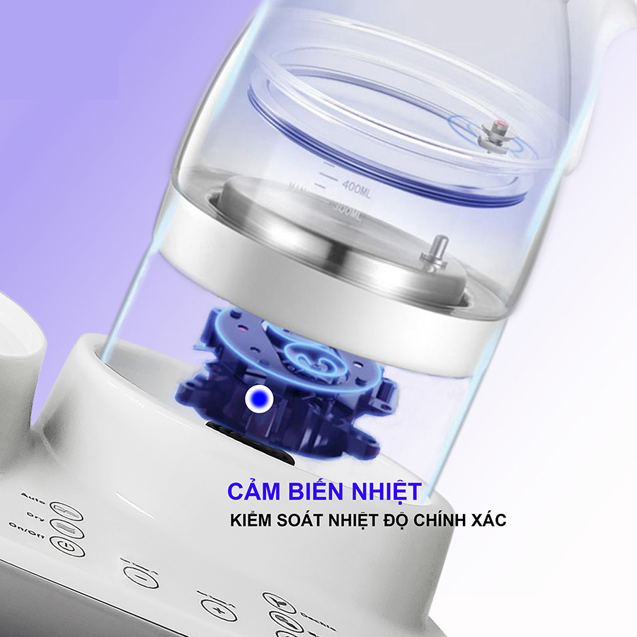 Máy Tiệt Trùng Sấy Khô - Đun Nước Siêu Tốc &amp; Hâm Nước Đa Năng Mum'S Care MC-7902