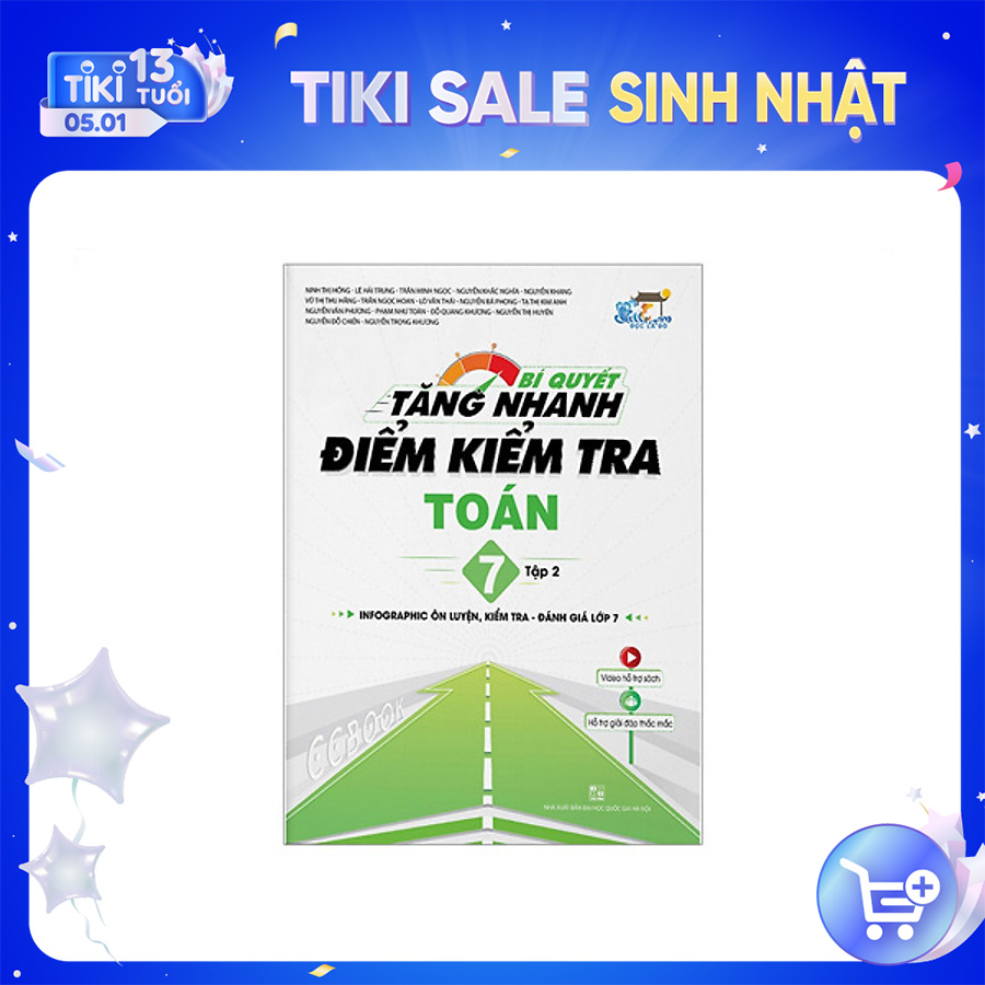 Bí Quyết Tăng Nhanh Điểm Kiểm Tra Toán 7 - Tập 2