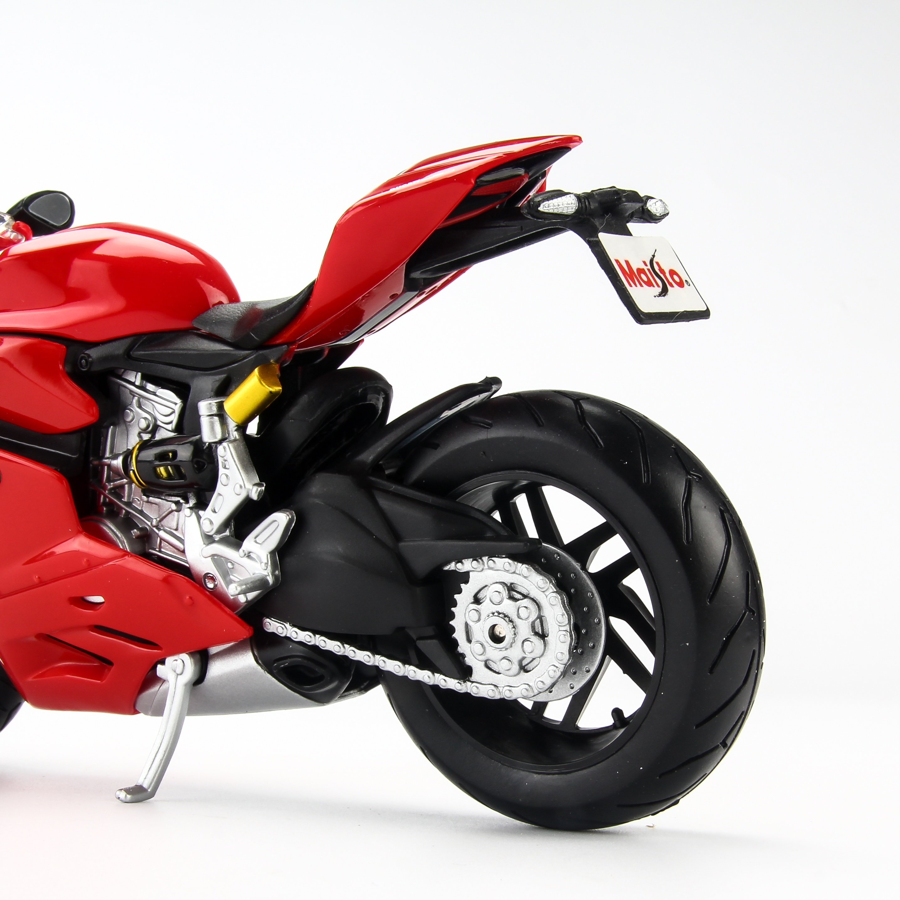 Mô Hình Xe Ducati 1199 Panigale Red 1:12 Maisto MH-31101(20-11108)