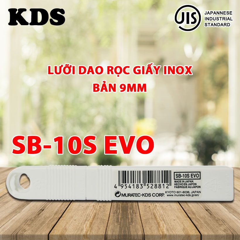 LƯỠI DAO INOX 9mm KDS SB-10SEVO