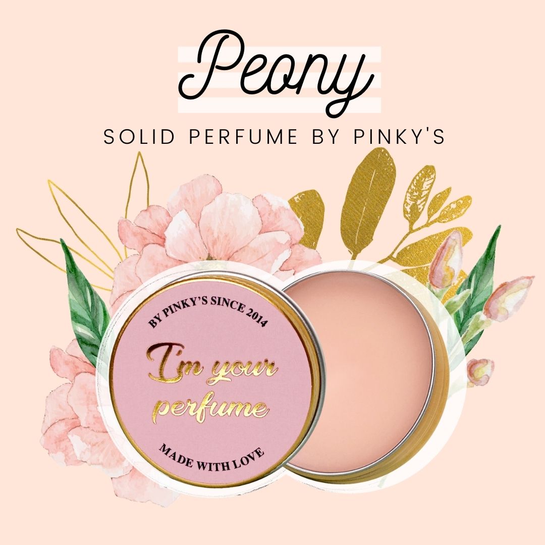 Nước Hoa Khô PINKY'S - mùi Peony - Nước Hoa Sáp Bỏ Túi 15g - Chính Hãng thuộc bộ sưu tập I'm Your Perfume