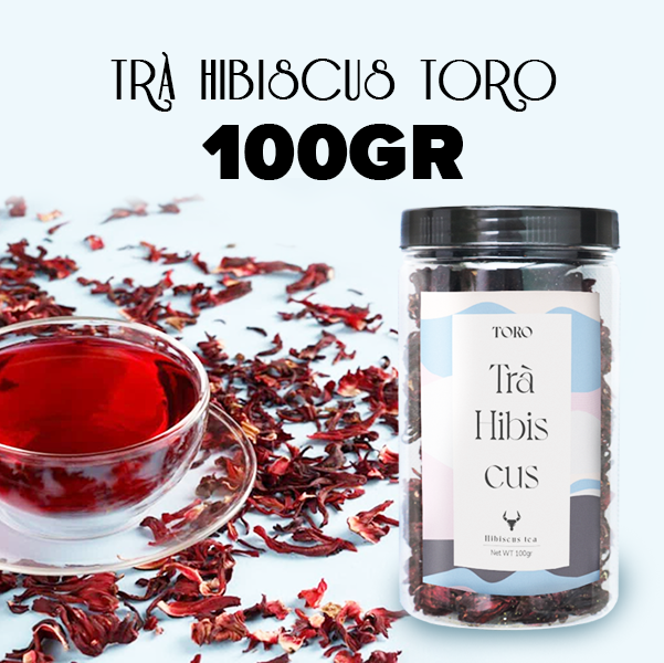 [100GR] Trà Hoa Hibiscus Toro 100% Thiên Nhiên | TORO FARM