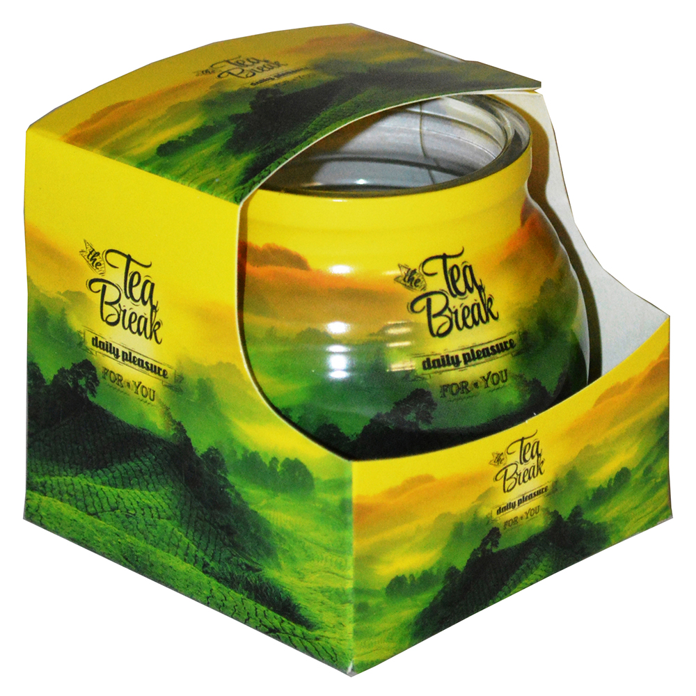 Ly nến thơm tinh dầu Admit Tea Break 85g QT01893 - trà đen Ấn Độ