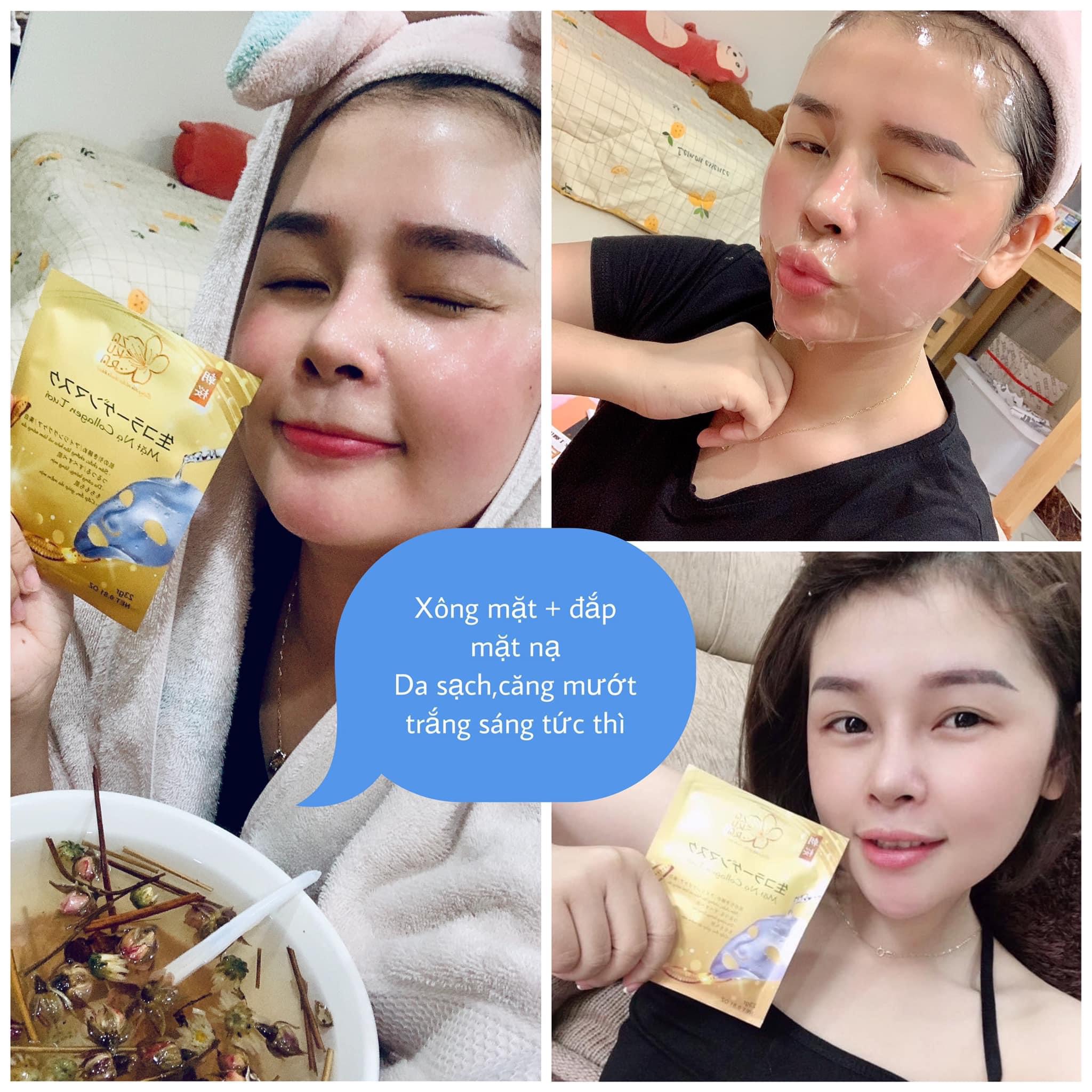 MẶT NẠ COLLAGEN TƯƠI(HỘP 3 MIẾNG )