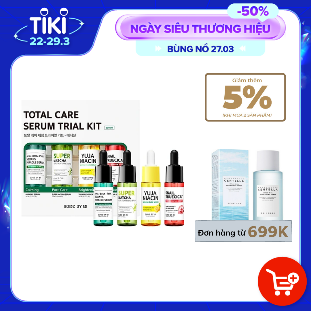 Bộ kit Some By Mi Total Care SerumTrial Kit-Edition