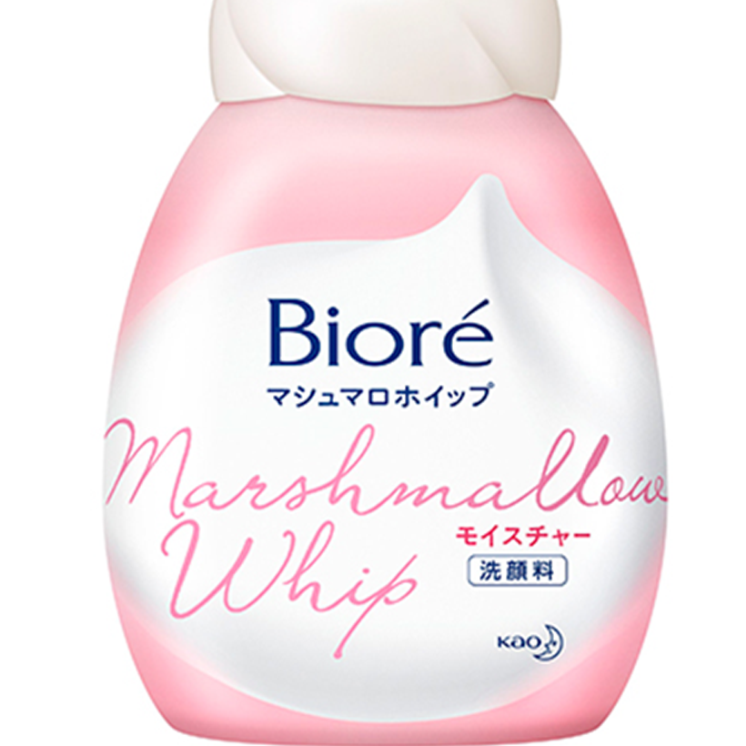 Bọt Rửa Mặt Dưỡng Ẩm -  Biore Marshmallow Whip Moisture 150ml