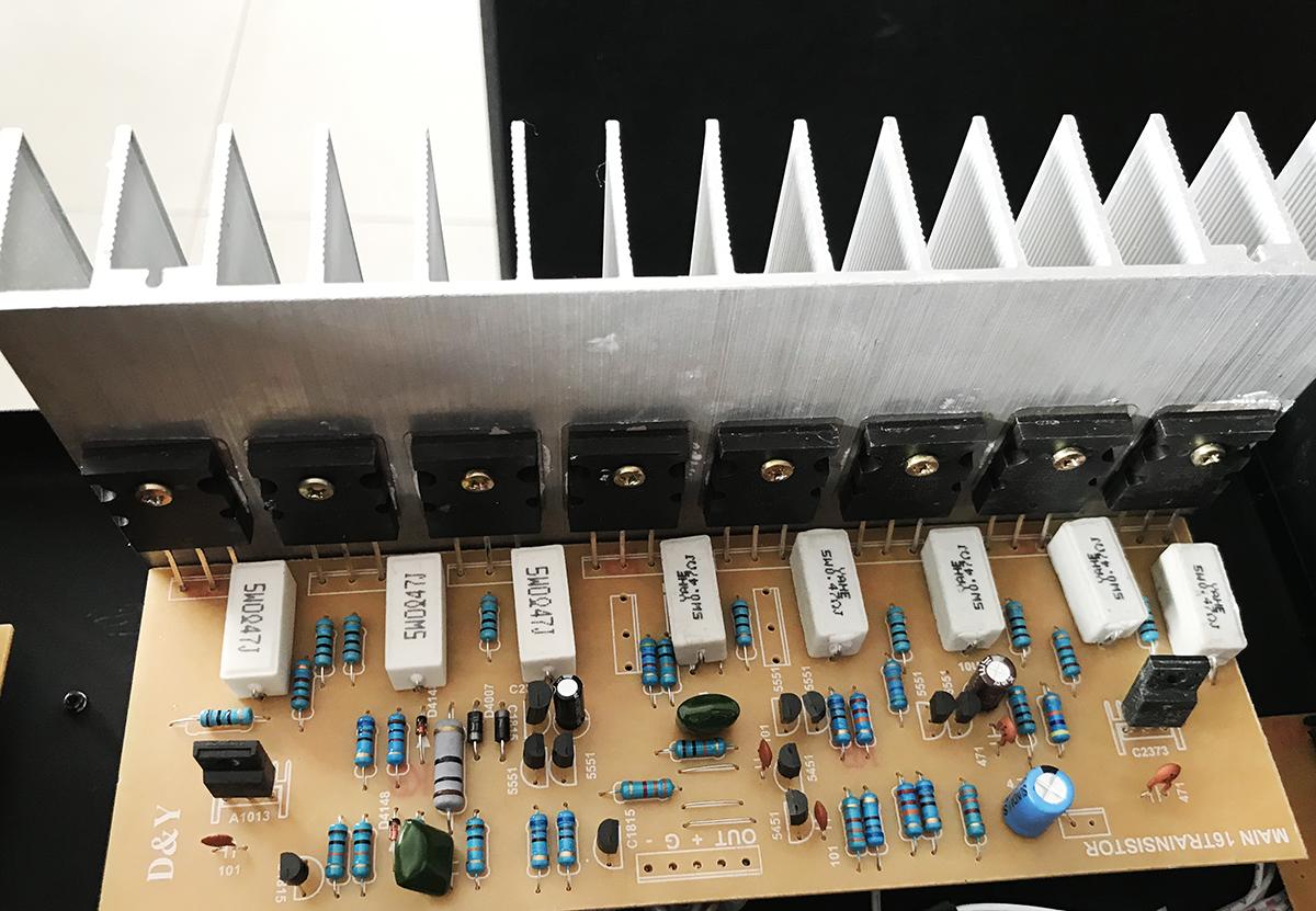 Amply - Amplifier Cali.DY Pro 7200D