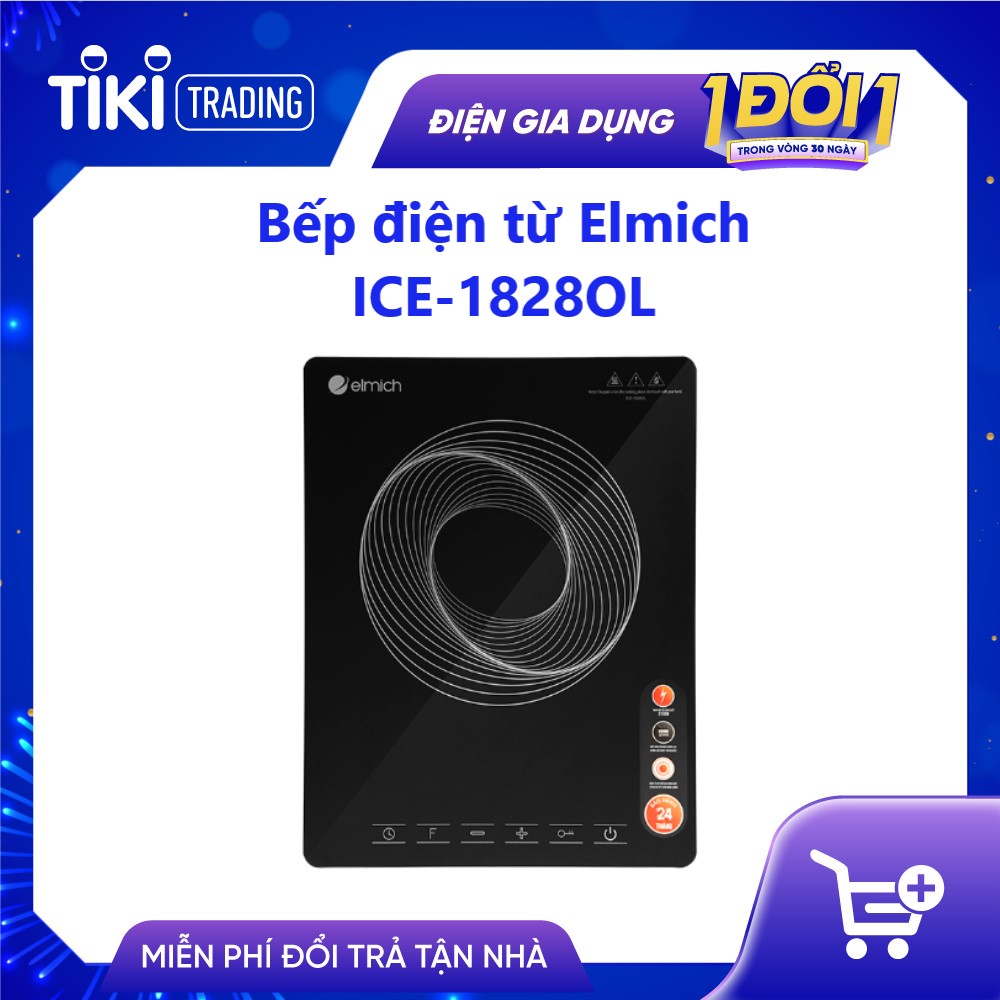 Bếp Từ Đơn Elmich ICE-1828OL - Hàng Chính Hãng