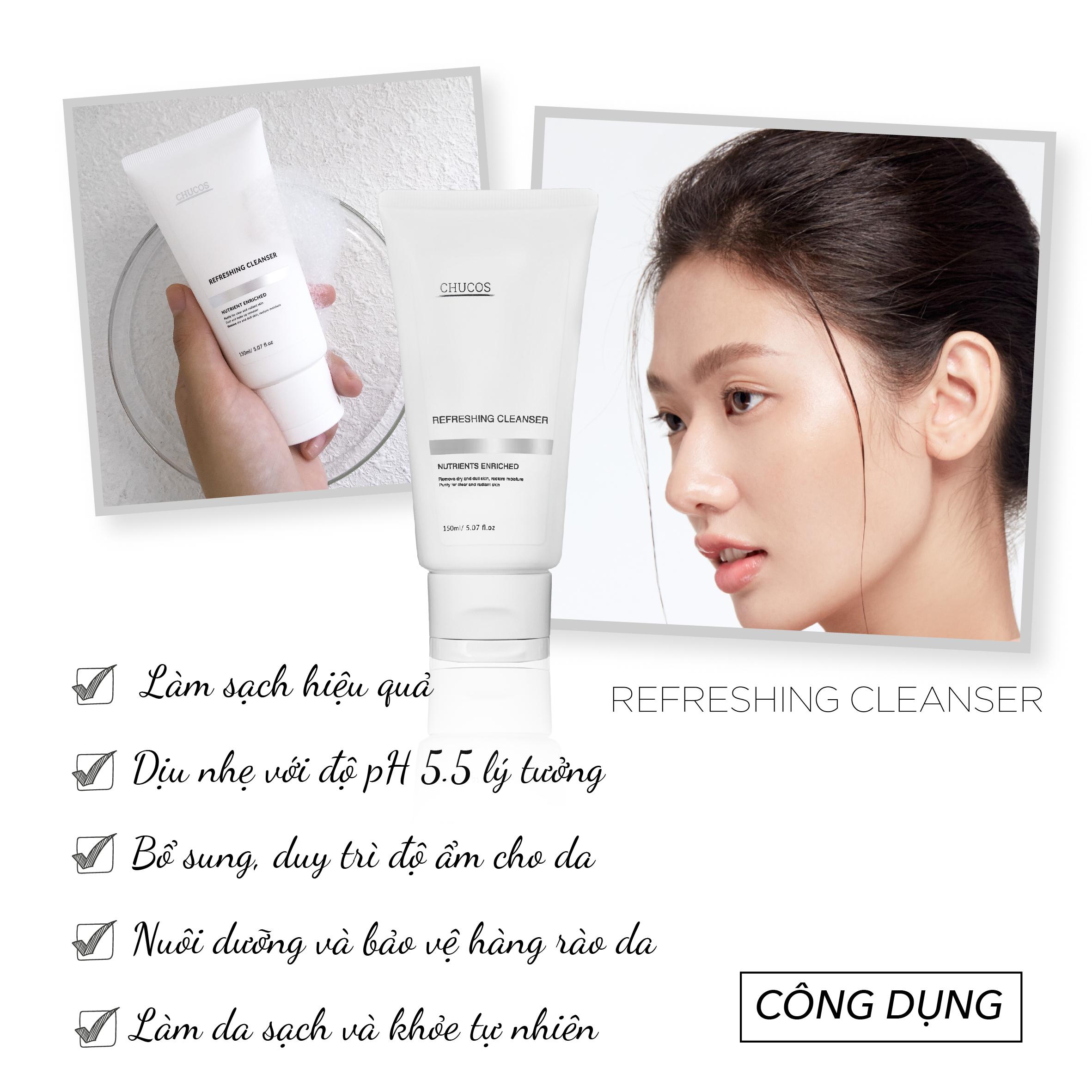 Sữa rửa mặt da khô REFRESHING CLEANSER 150ml