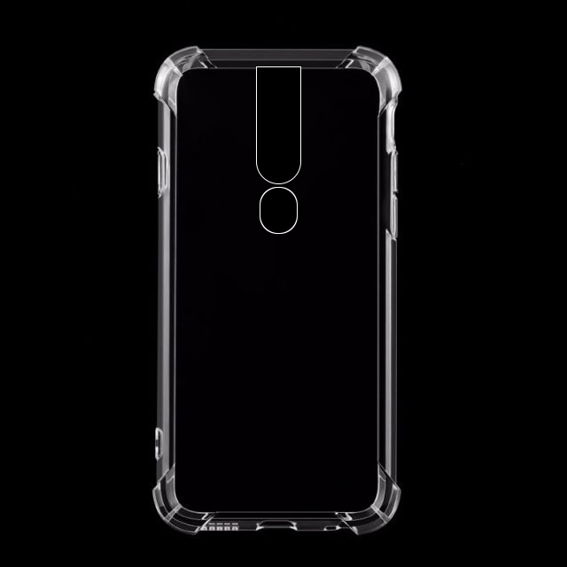 Ốp Lưng Dành Cho OPPO F11 Pro Chống Sốc 4 Đầu 2020 Silicone Dẻo Trong Suốt
