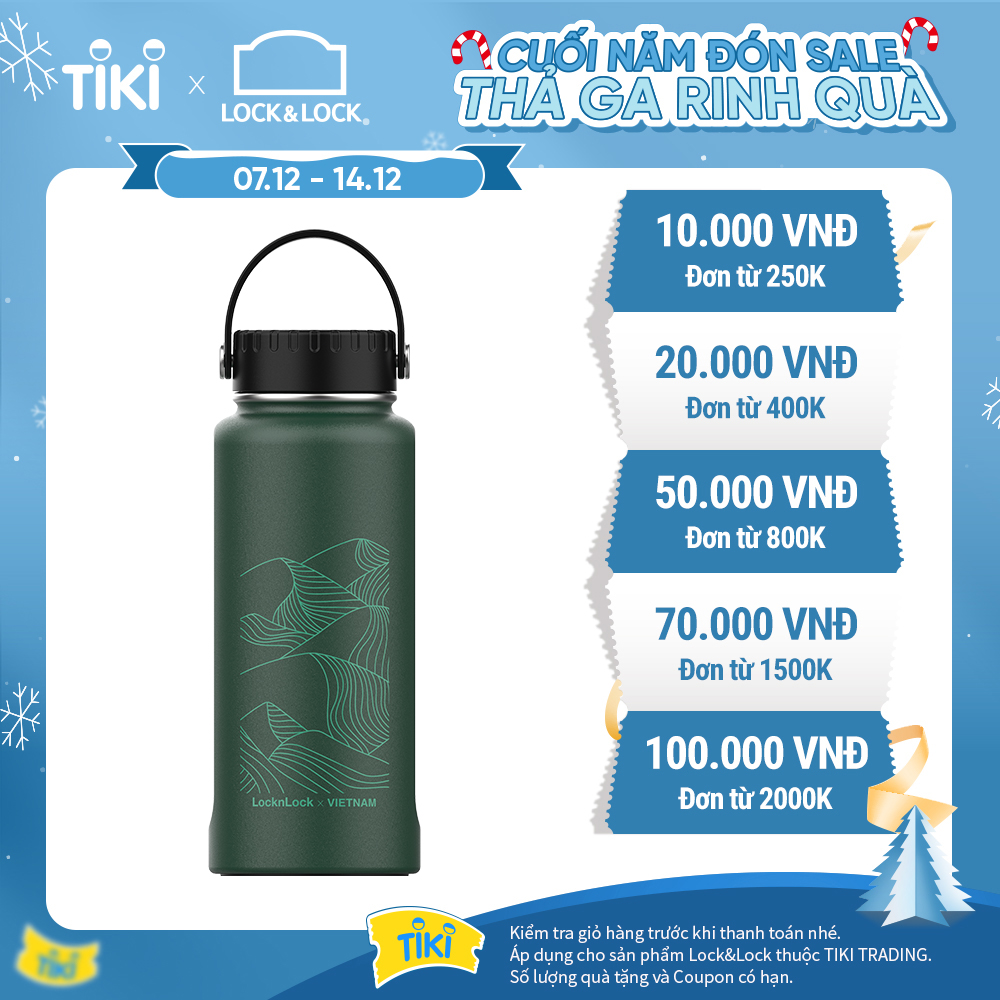 Bình giữ nhiệt LocknLock Riga Tumbler Vietnam Edition LHC4160 897ml