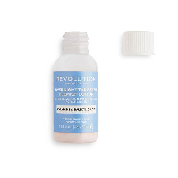 Chấm mụn BHA Revolution Overnight Targeted Blemish Lotion Calamine & Salicylic Acid 30ml